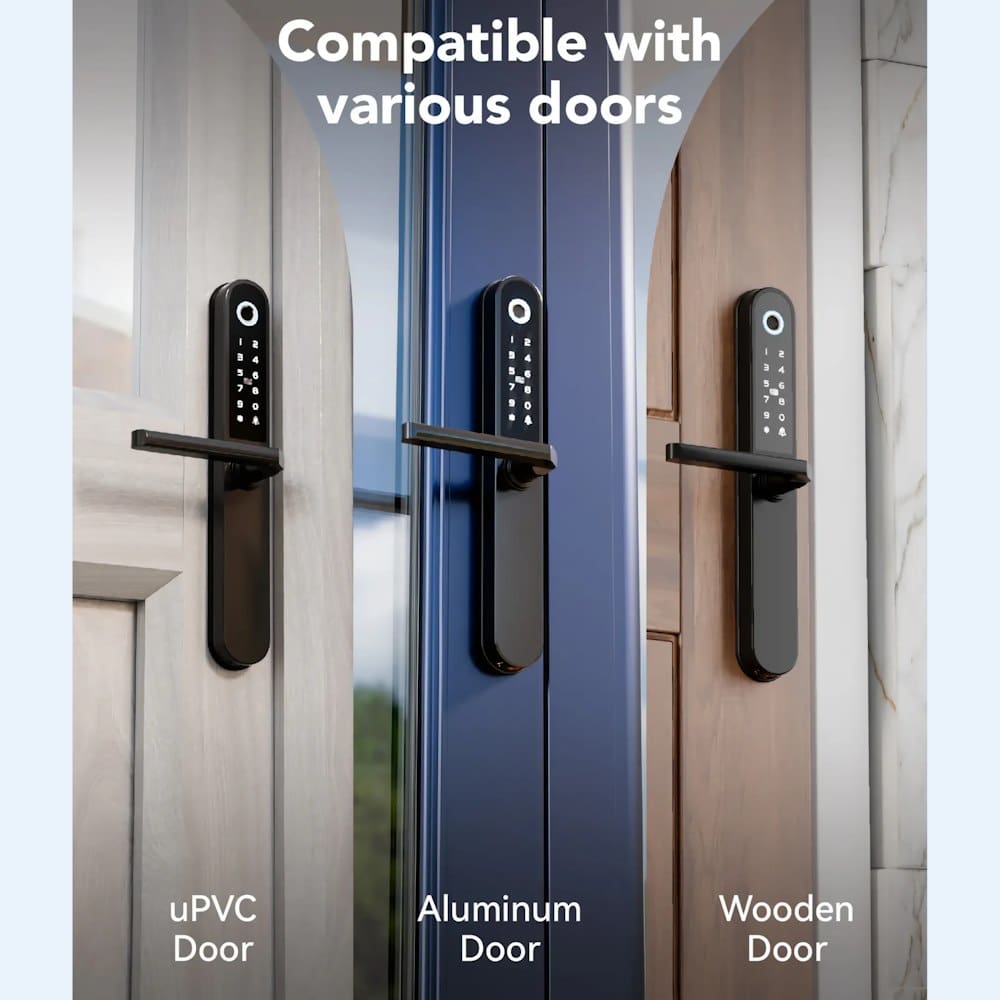 Apollo — Fingerprint, Keypad, RFID and App Smart Handle