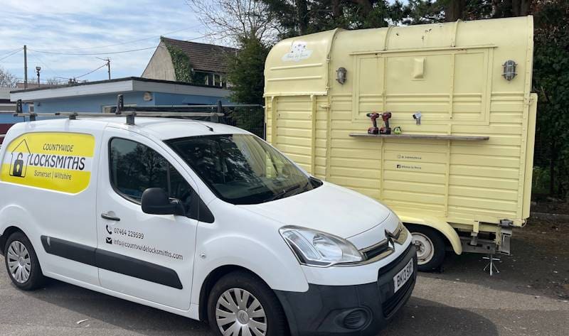 Countywide Locksmiths Taunton Somerset Liveried Van