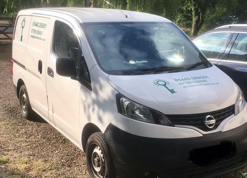 PMA Locksmith Van