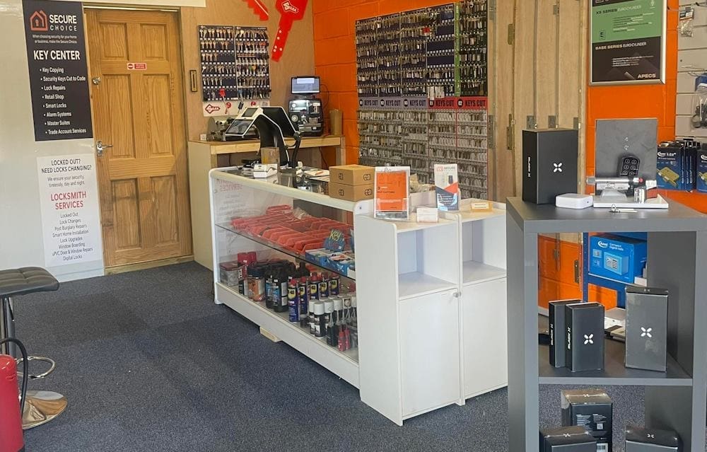 Secure Choice Locksmith shop serving Cambridge