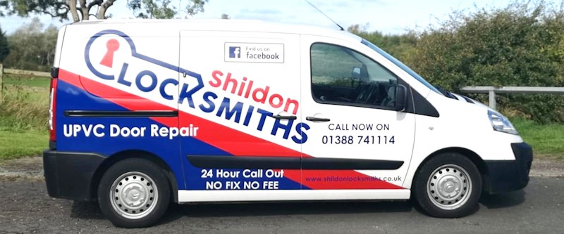 Shildon Locksmiths and uPVD Repairs Van 1