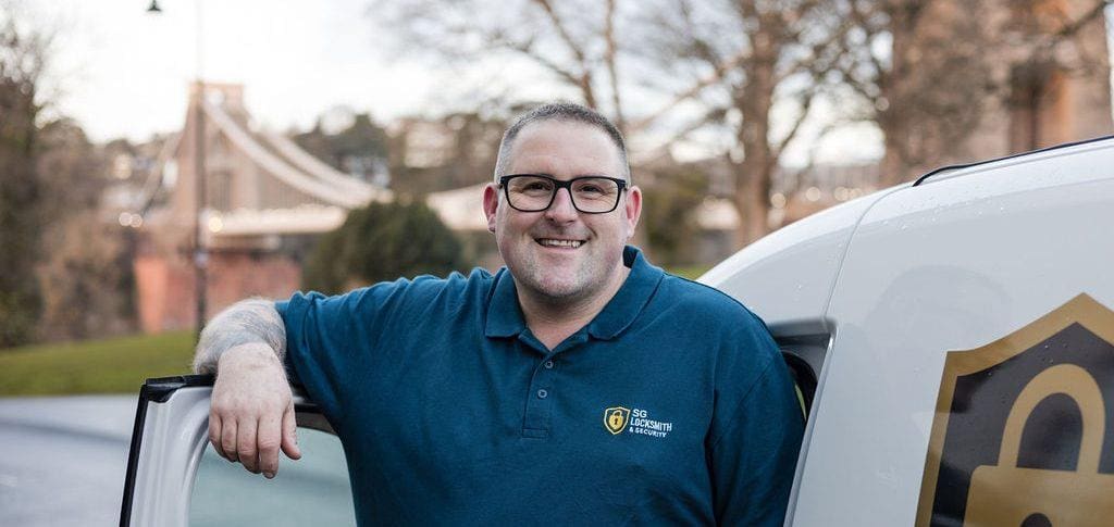 Stephen Davey of South Gloucestershire Locksmith & Security, a CLS Licensed Locksmith serving Bristol, Bradley Stoke and Thornbury.